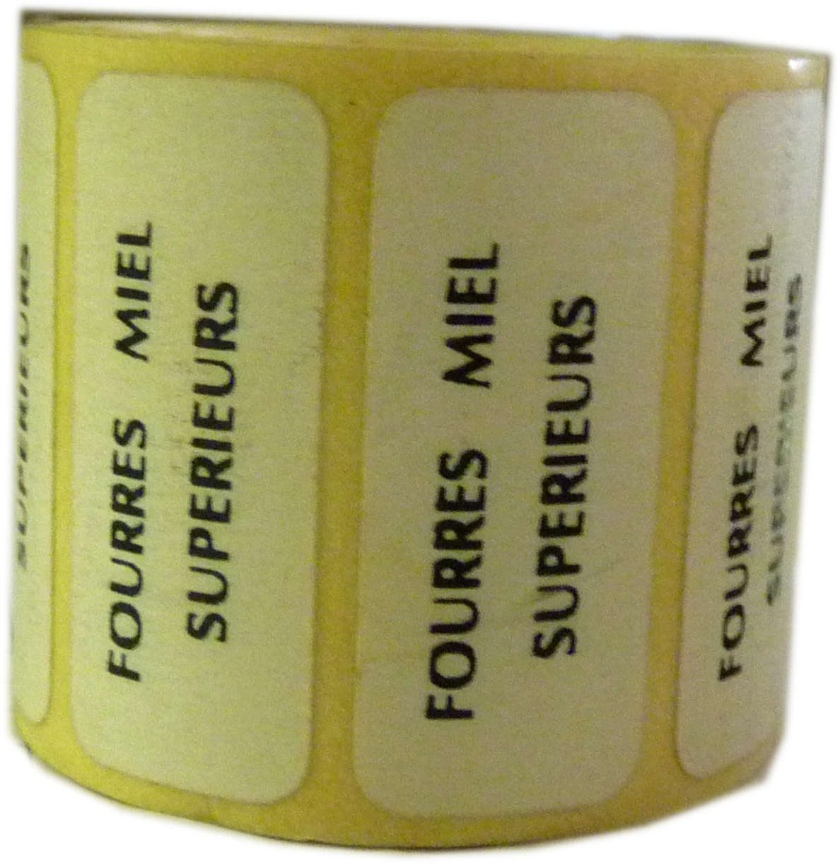 Rouleau 500 Étiquettes "Ne Pas Séparer" - Adhésives Orange Fluorescent