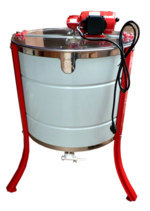 le-travail-en-miellerie-l-extraction-grande-capacite-extracteur-28-cadres-de-hausse-lega-moteur-gamma