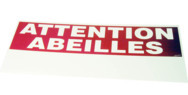 le-travail-au-rucher-le-petit-materiel-accessoires-panneau-attention-abeilles-210-300mm