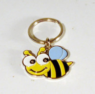 boutique-la-publicite-produits-decoratifs-porte-clef-abeille-metal